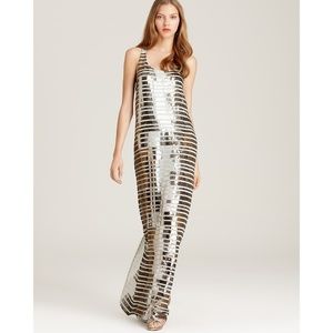 BCBG Maxazria Sequin Maxi Dress